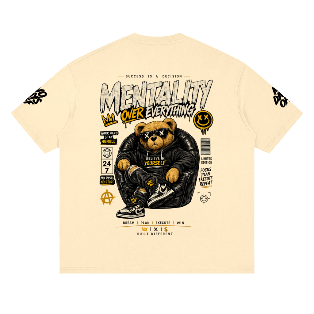 Bear - Loose Drop Shoulder T-Shirt