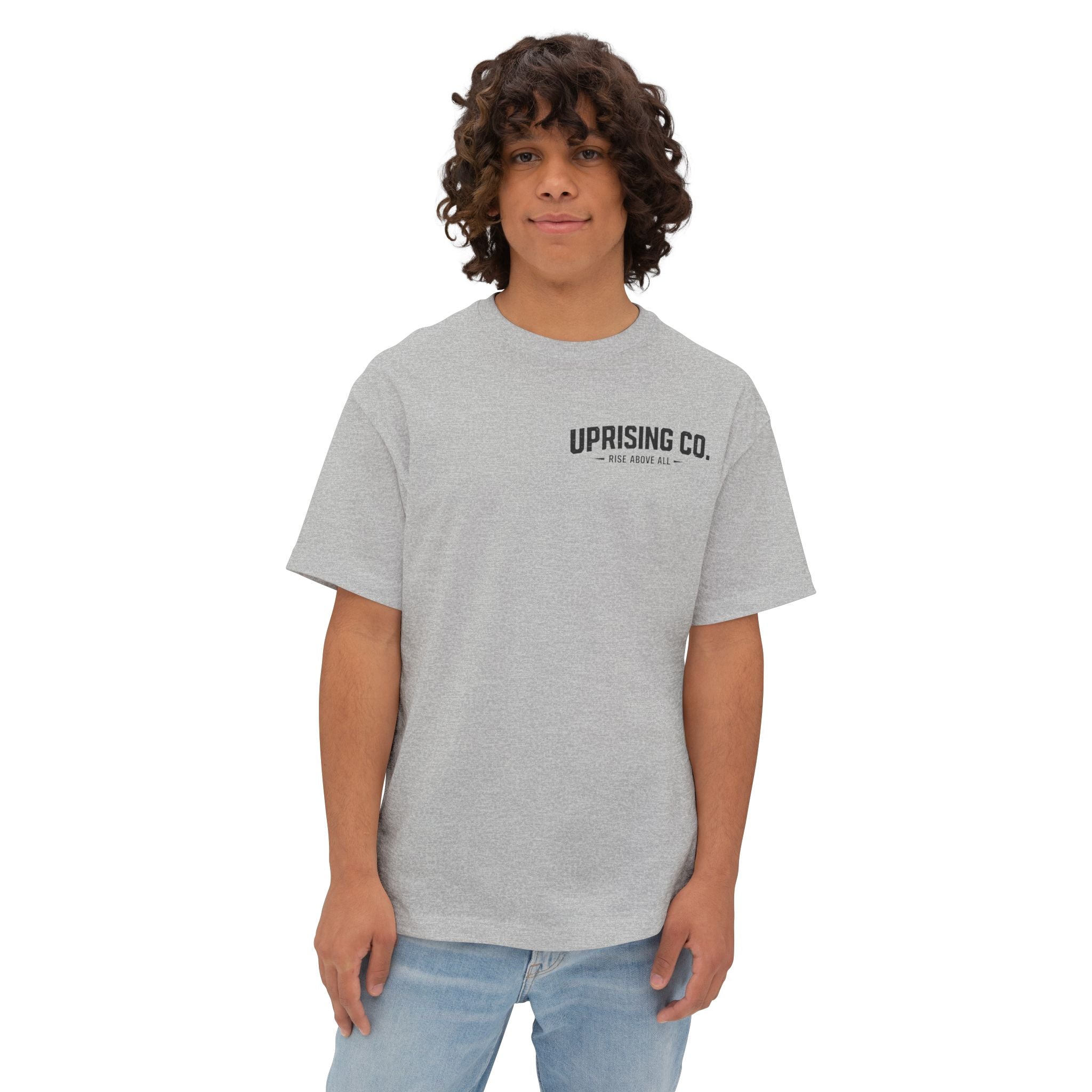 LOVE Roses Graphic Tee — Uprising Co. Boxy Oversized T-Shirt