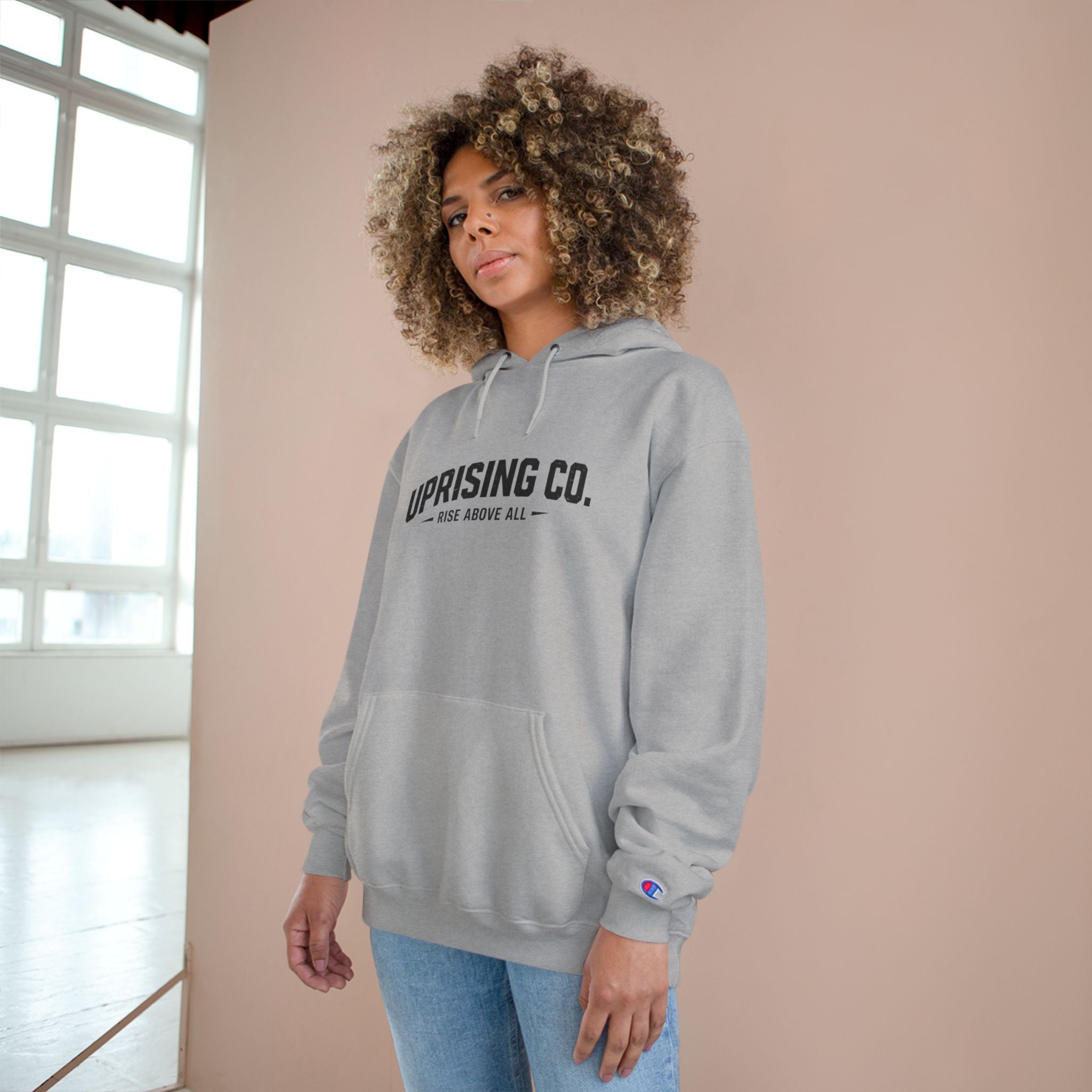 Never Settle Champion Hoodie