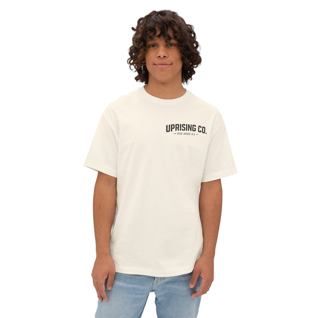 LOVE Roses Graphic Tee — Uprising Co. Boxy Oversized T-Shirt