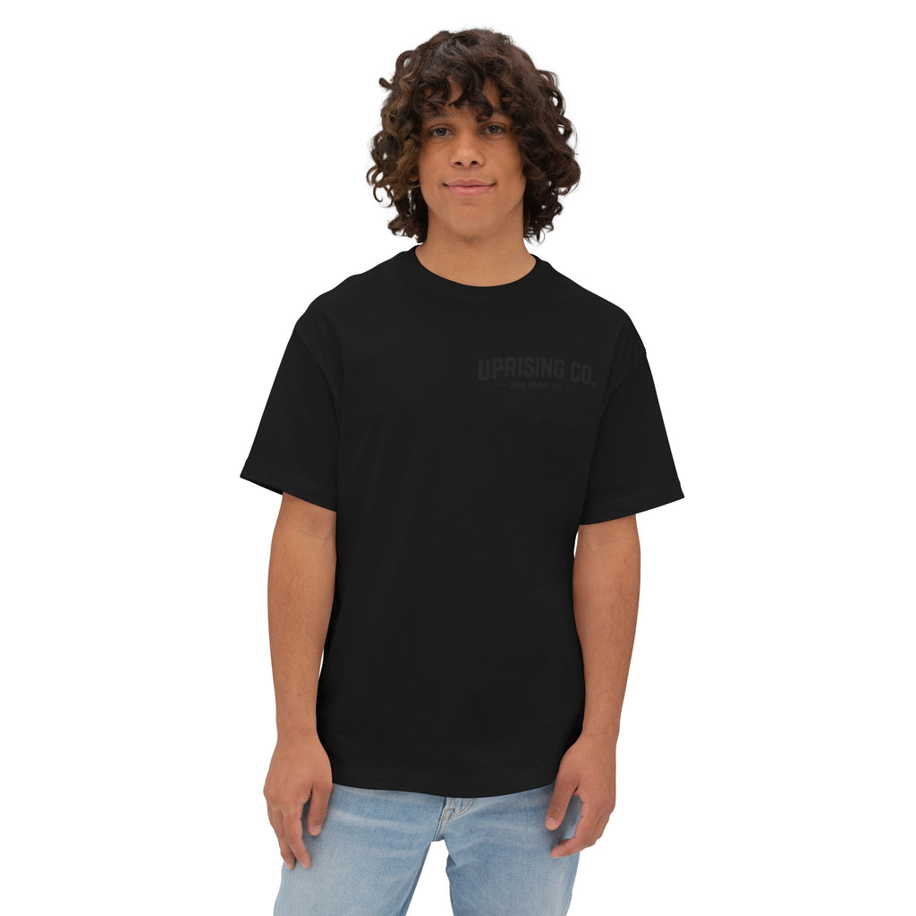 LOVE Roses Graphic Tee — Uprising Co. Boxy Oversized T-Shirt