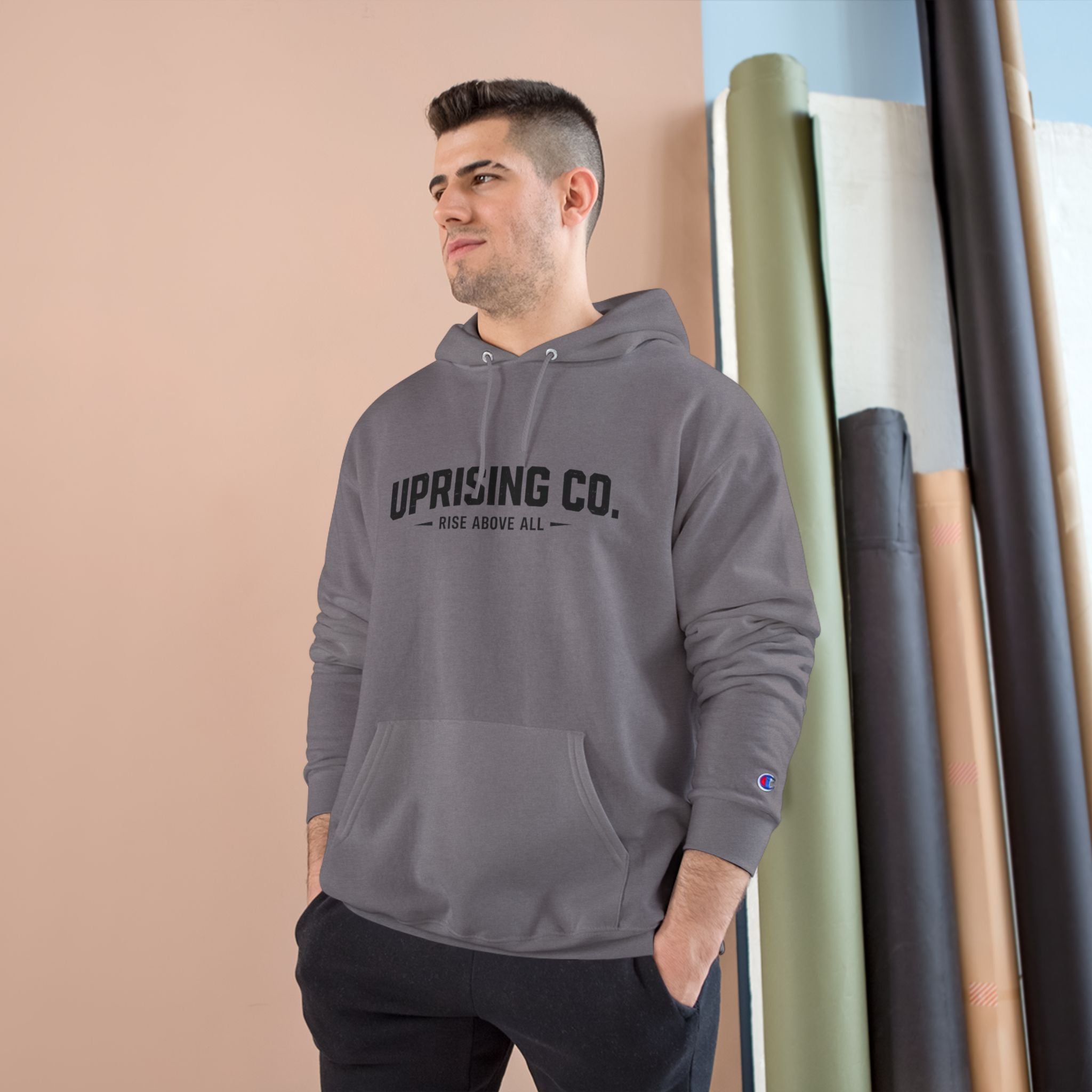 Never Settle Champion Hoodie