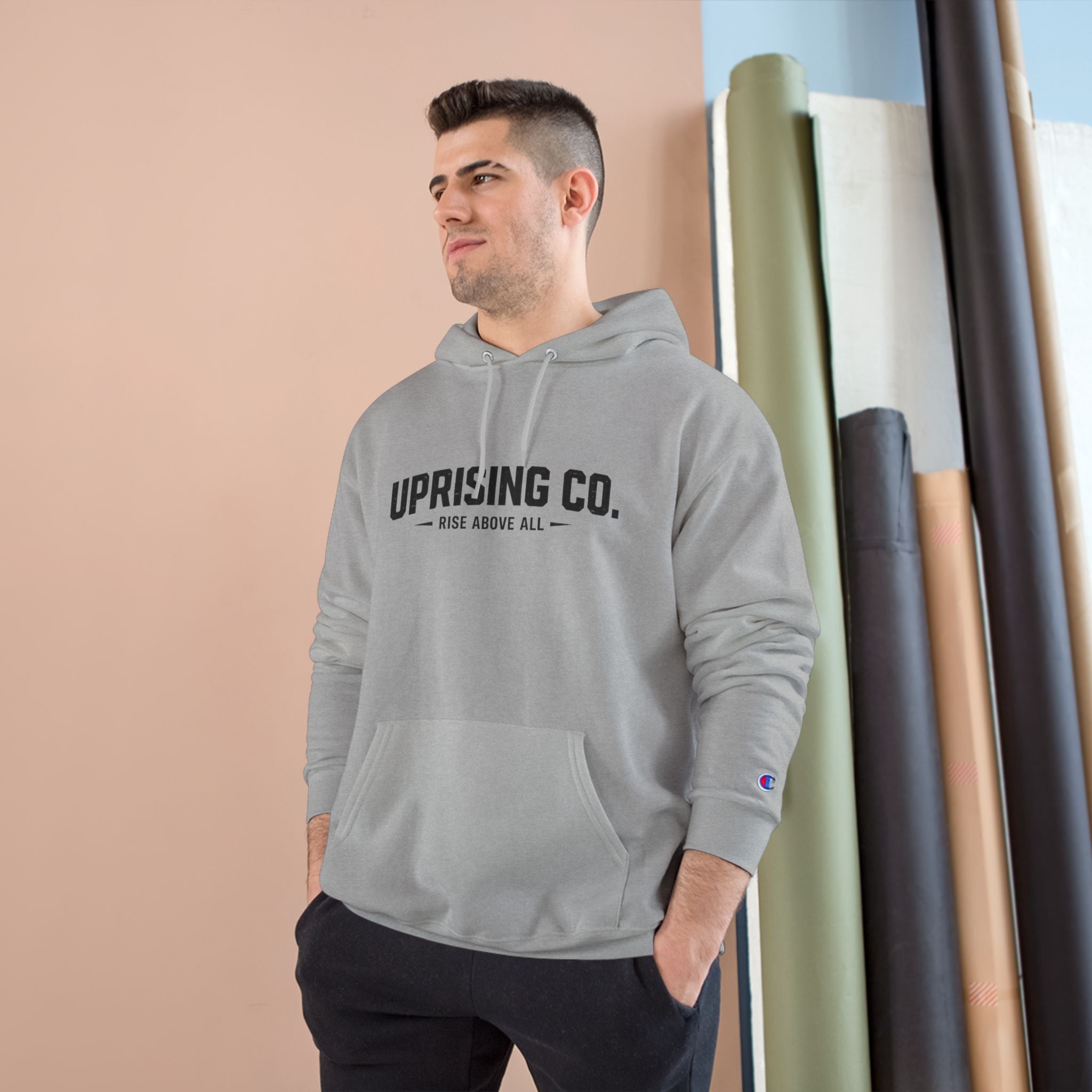 Never Settle Champion Hoodie