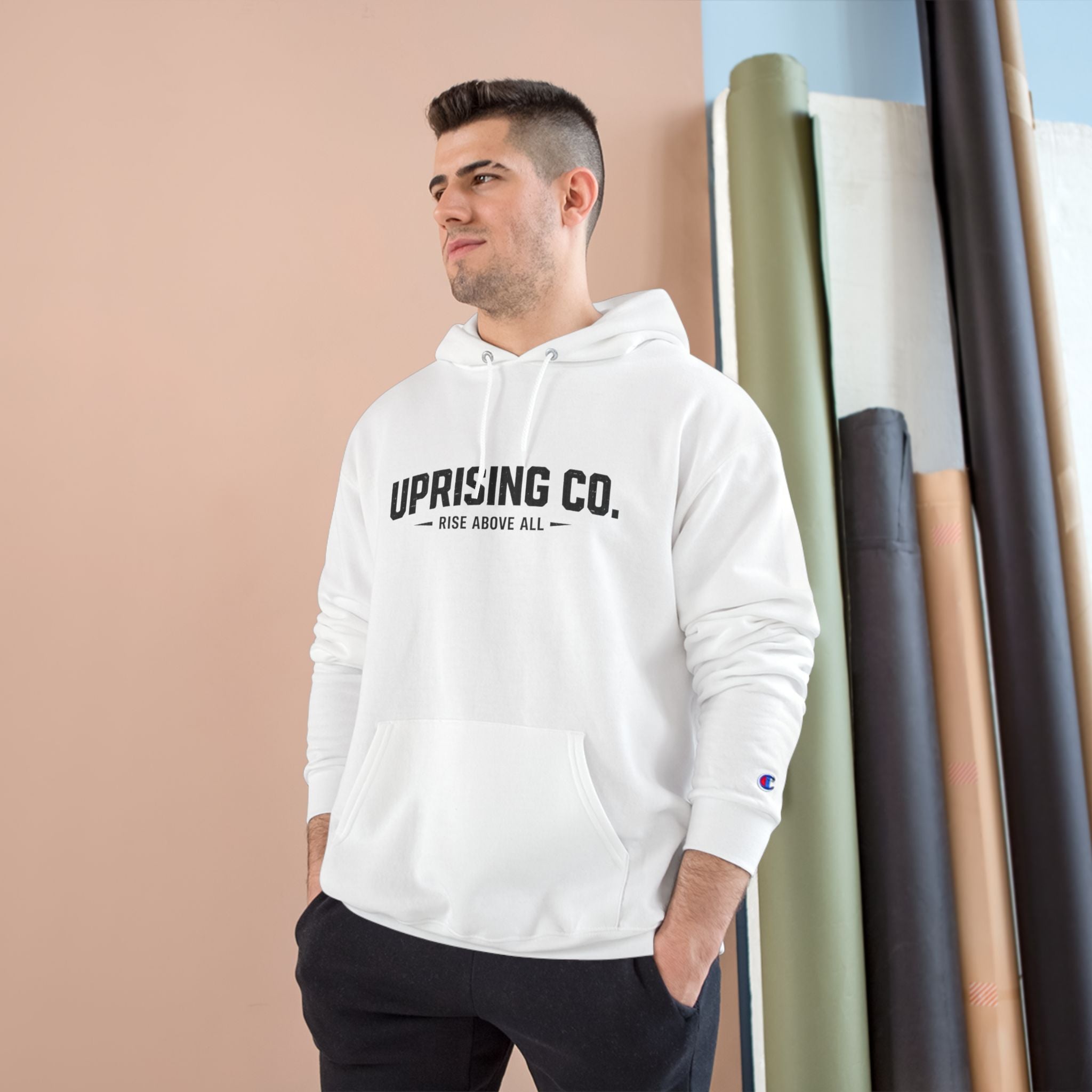 Never Settle Champion Hoodie