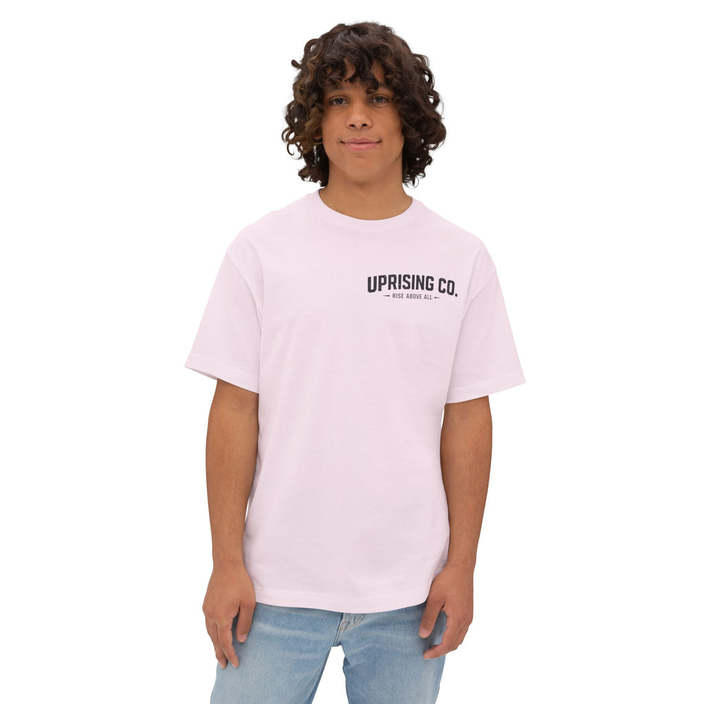 LOVE Roses Graphic Tee — Uprising Co. Boxy Oversized T-Shirt