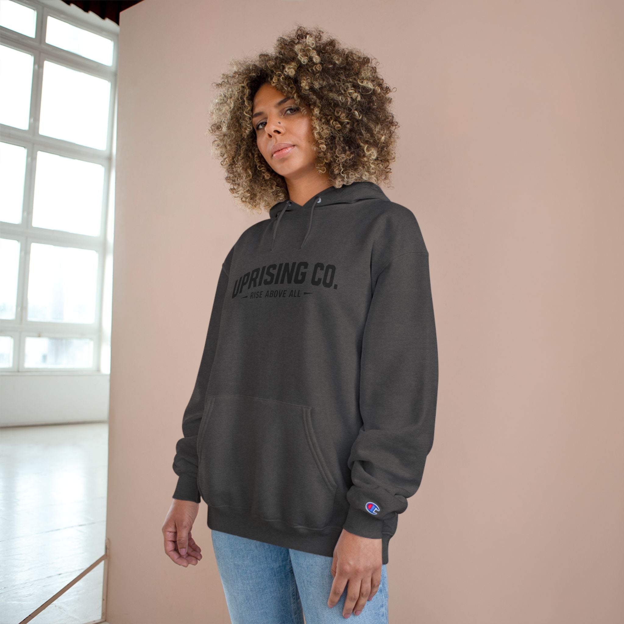 Never Settle Champion Hoodie