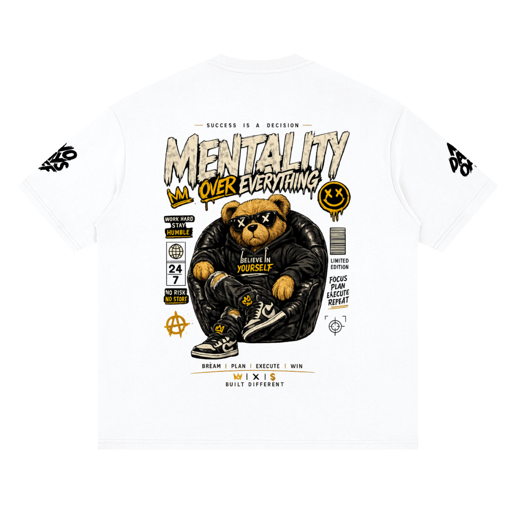 Bear - Loose Drop Shoulder T-Shirt