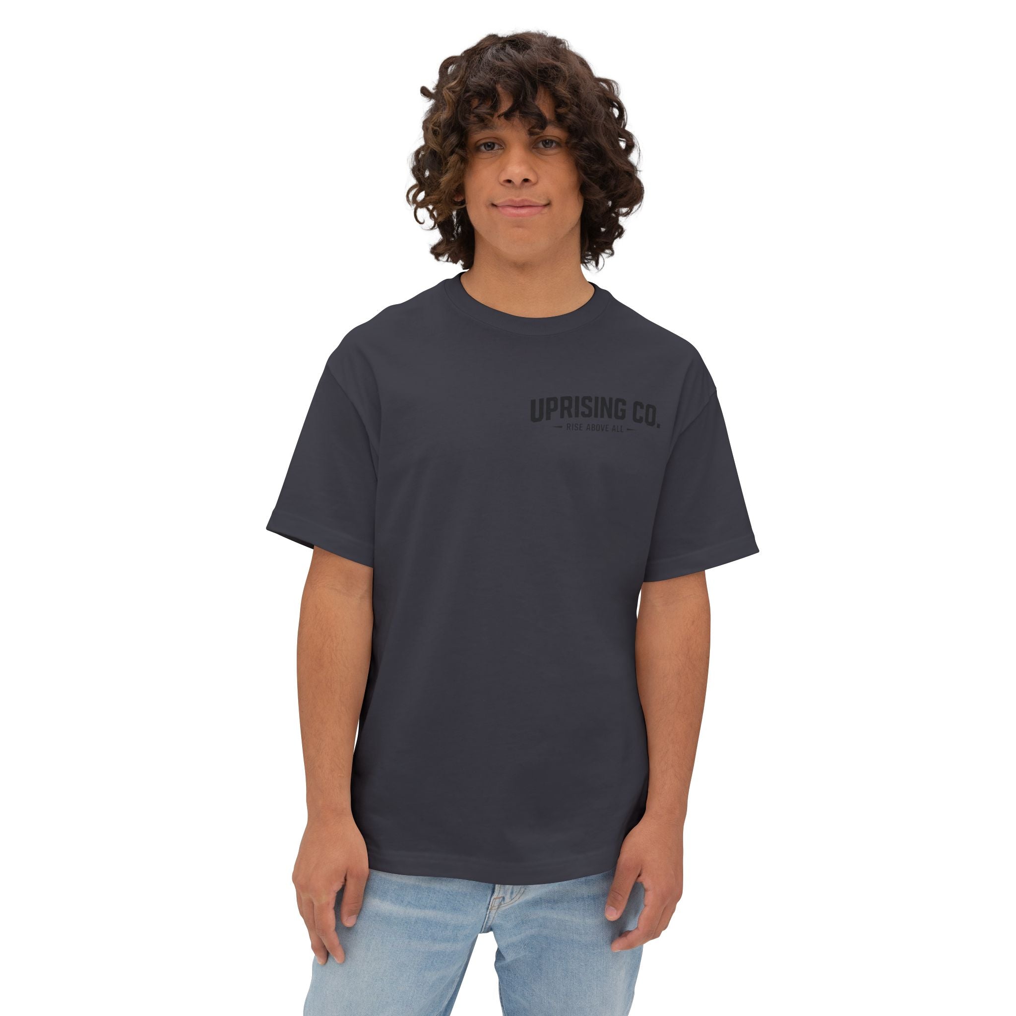 LOVE Roses Graphic Tee — Uprising Co. Boxy Oversized T-Shirt