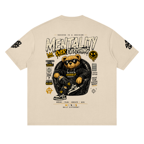 Bear - Loose Drop Shoulder T-Shirt